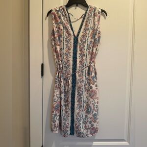 LOFT Multicolor Paisley Dress